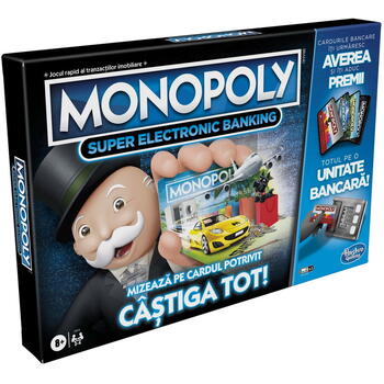 Hasbro Monopoly Super Electronic Banking - Castiga Tot