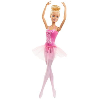 Mattel Papusa Barbie Balerina Blonda Cu Costum Roz