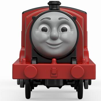 Mattel Thomas Trackmaster Locomotiva James Cu Vagon