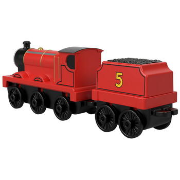 Mattel Thomas Locomotiva Cu Vagon Push Along James