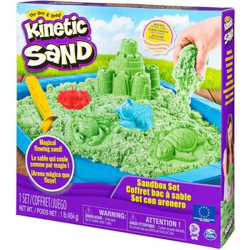 Spin Master Kinetic Sand Set Complet Verde
