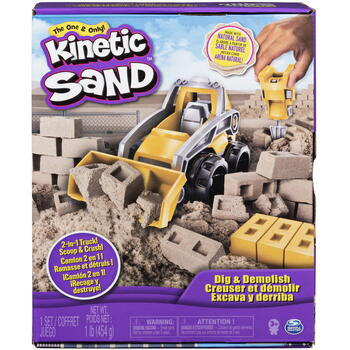 Spin Master Kinetic Sand Set Pentru Constructii 2in1