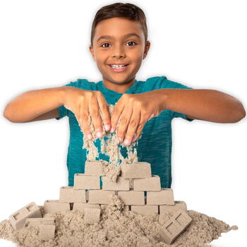 Spin Master Kinetic Sand Set Pentru Constructii 2in1