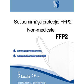 Set 5 semimasti de protectie FFP2