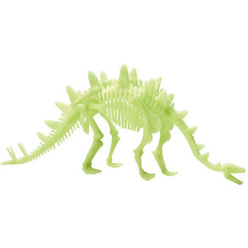Brainstorm Toys Schelet Stegosaurus reflectorizant
