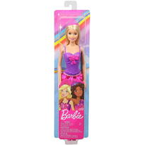 Barbie Papusa Printesa Cu Rochita Rosie