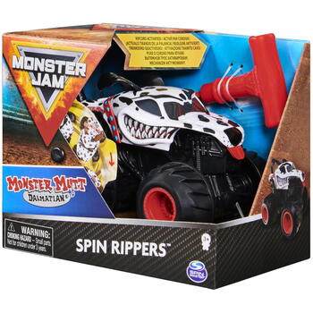 Spin Master Monster Jam Dalmatianul Mutt Seria Spin Rippers Scara 1 La 43