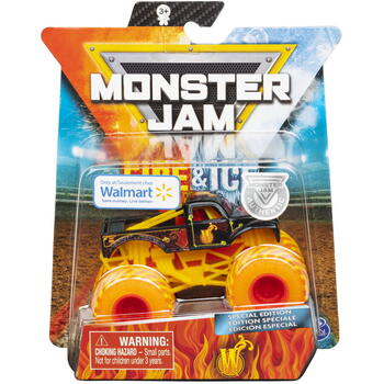 Spin Master Monster Jam Masinuta Metalica Fire And Ice Personajul W