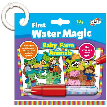 GALT Prima mea carticica Water Magic - Animalutele de la ferma