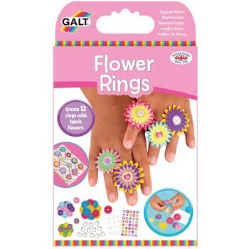 GALT Set creativ - Inele cu floricele