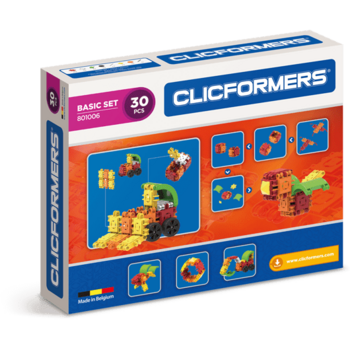 Clicstoys Set de construit Clicformers-Basic 30 piese