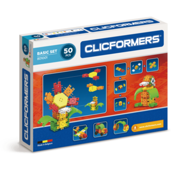 Clicstoys Set de construit Clicformers-Basic 50 piese