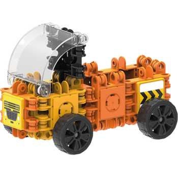 Clicstoys Set de construit Clicformers- Mini set cu vehicule de santier