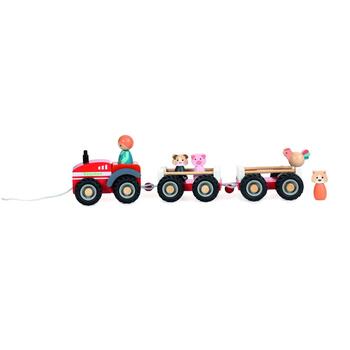 Tractor cu remorca si figurine, Egmont toys