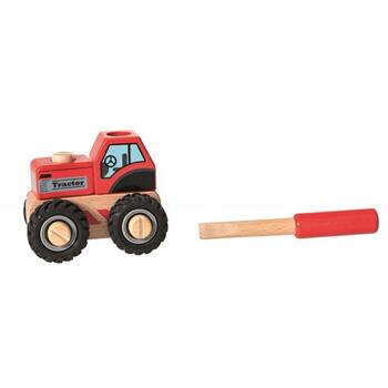 Tractor cu piese de insurubat, Egmont toys