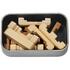 Fridolin Joc logic IQ din lemn bambus in cutie metalica-5