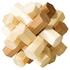 Fridolin Joc logic IQ din lemn bambus Double Knot