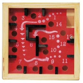 Fridolin Labirint numerotat cu bila rosu