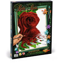 Kit Pictura Pe Numere Schipper Trandafirul Rosu