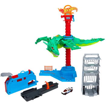 Mattel Hot Wheels Set De Joaca Atacul Dragonului
