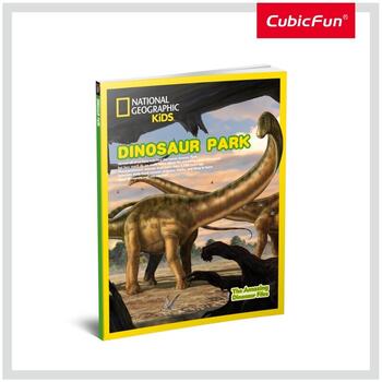 Cubicfun Puzzle 3d+brosura-parcul Dinozaurilor 43 Piese