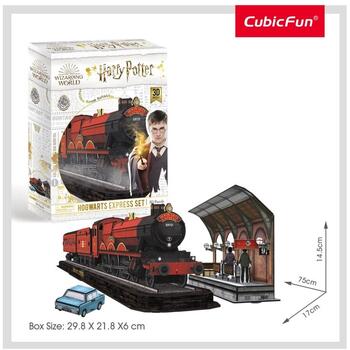 Cubicfun Puzzle 3d Harry Potter-tren 180 Piese