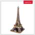Cubicfun Puzzle 3d Led Turnul Eiffel 82 Piese