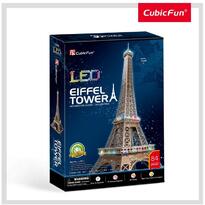 Puzzle 3d Led Turnul Eiffel 82 Piese