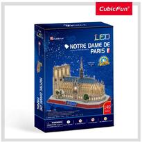 Puzzle 3d Led Note Dame 149 Piese