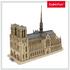 Cubicfun Puzzle 3d Notre Dame (nivel Complex 293 Piese)