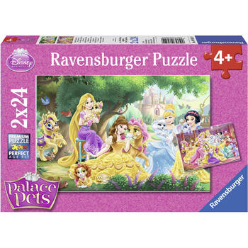 Ravensburger Puzzle Palace Pets 2x24 Piese