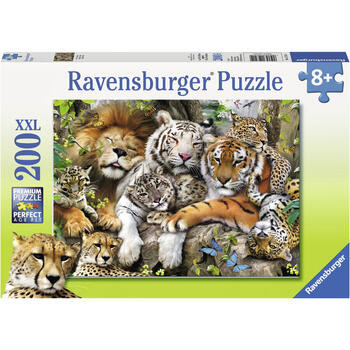 Ravensburger Puzzle Tigri, 200 Piese