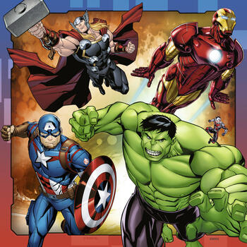 Ravensburger Puzzle Marvel Avengers 3x49 Piese