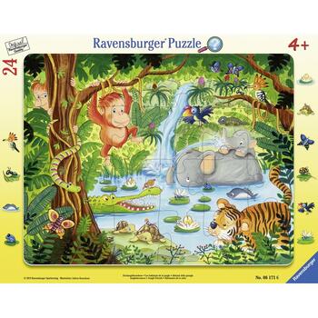 Ravensburger Puzzle Tip Rama Jungla, 24 Piese