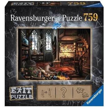 Ravensburger Puzzle Exit 5: Laboratorul Vrajitorului, 759 Piese