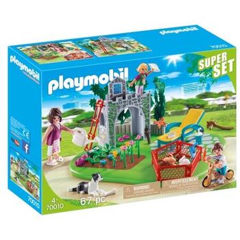 Playmobil Super Set - Gradina Familiei