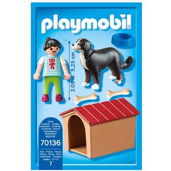 Playmobil Fetita Cu Catel Si Cusca