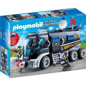 Playmobil Camionul Echipei Swat