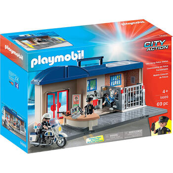 Playmobil Set Mobil Statie De Politie