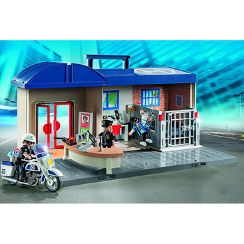 Playmobil Set Mobil Statie De Politie