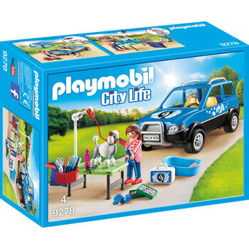 Playmobil Salon Mobil Pentru Ingrijire Catei