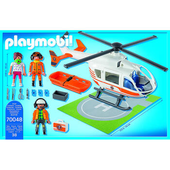 Playmobil Elicopter De Salvare