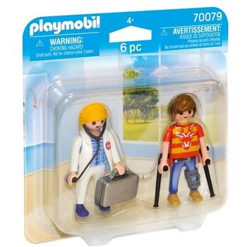 Playmobil Set 2 Figurine - Doctor Si Pacient