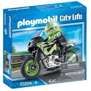 Playmobil Motocicleta De Viteza