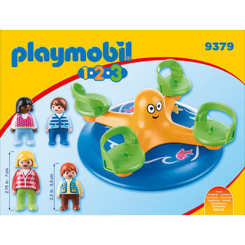 Playmobil 1.2.3 Carusel Copii
