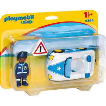 Playmobil 1.2.3 Masina De Politie