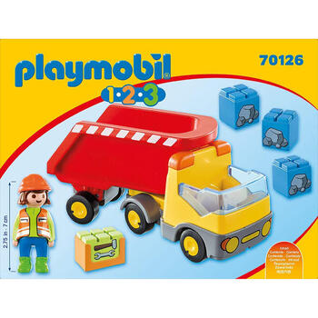 Playmobil 1.2.3 Basculanta Rosie