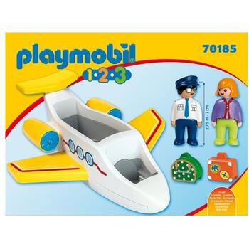 Playmobil 1.2.3 Avion Cu Pasager