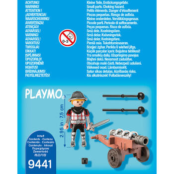 Playmobil Figurina Cavaler Cu Tun
