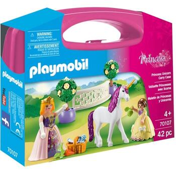Playmobil Set Portabil - Printese Si Unicorn